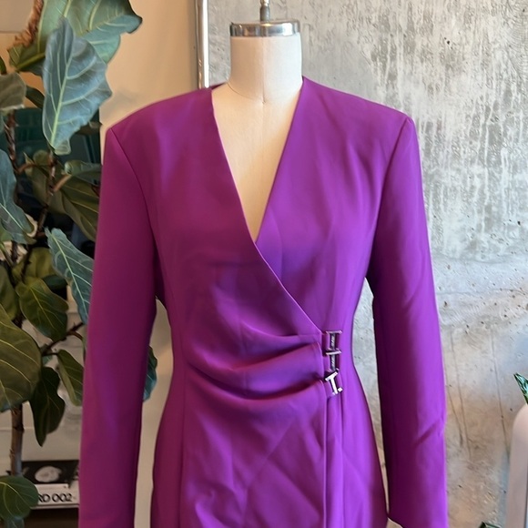 The Attico Blazer Dress Violet - Picture 2 of 8